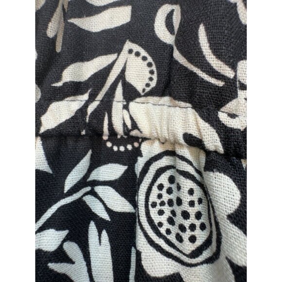 Maggy London Womens Buckle Halter Midi Dress Size 12 Black Floral Couture NWT - Picture 10 of 16